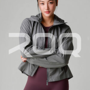skydrop windbreaker jacket gray