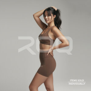 breathe short set coffee