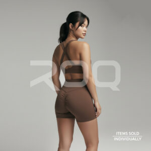 breathe short set coffee