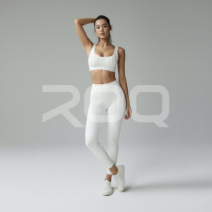 reform legging set pure white